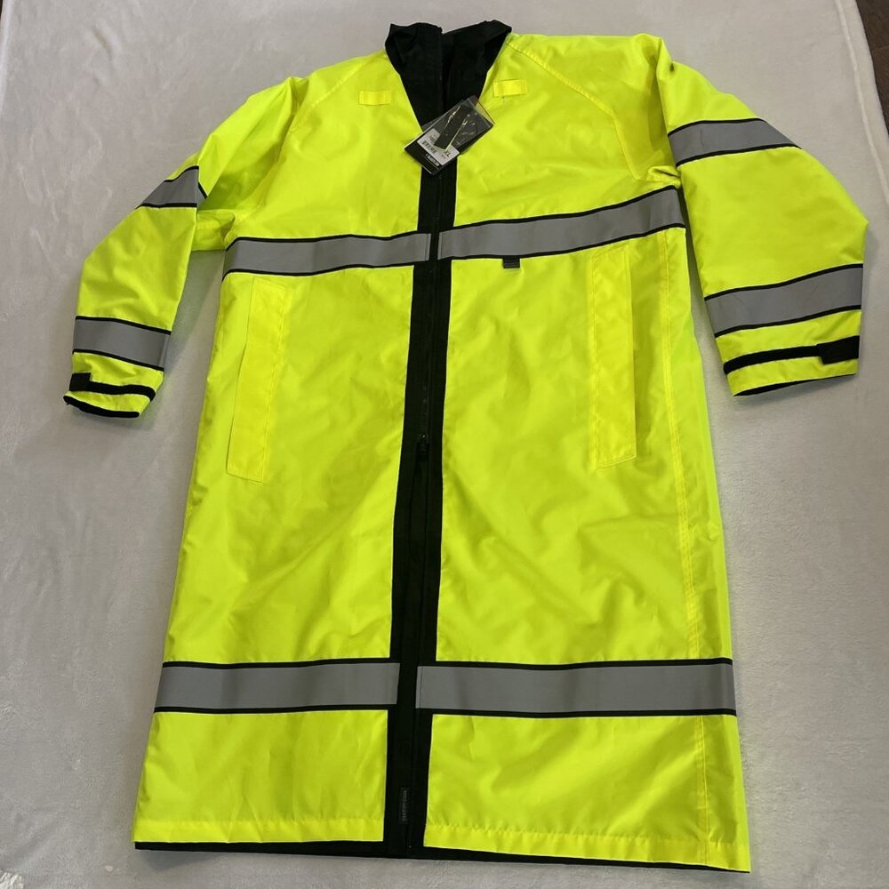 NWT Blauer Defender 733 Reversible Raincoat Hi-Vis Mens Medium - Picture 2 of 9